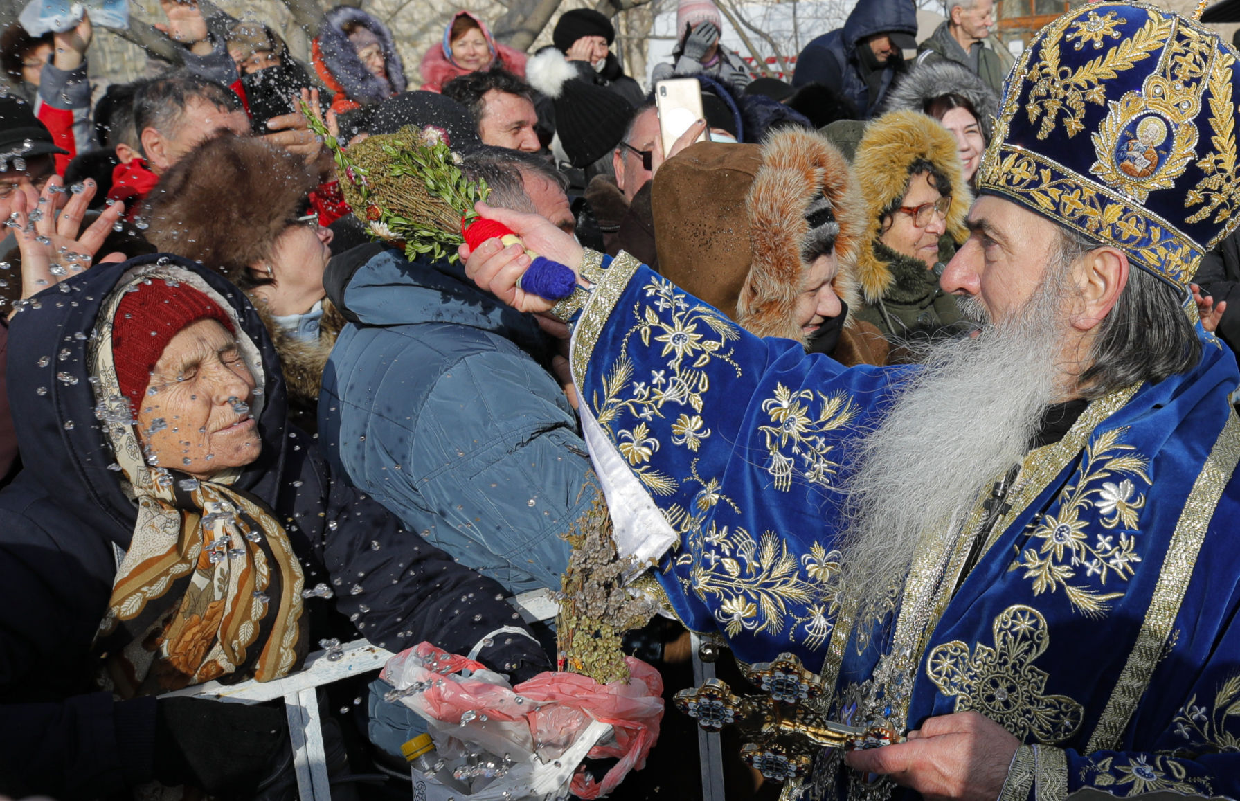 APTOPIX Romania Epiphany
